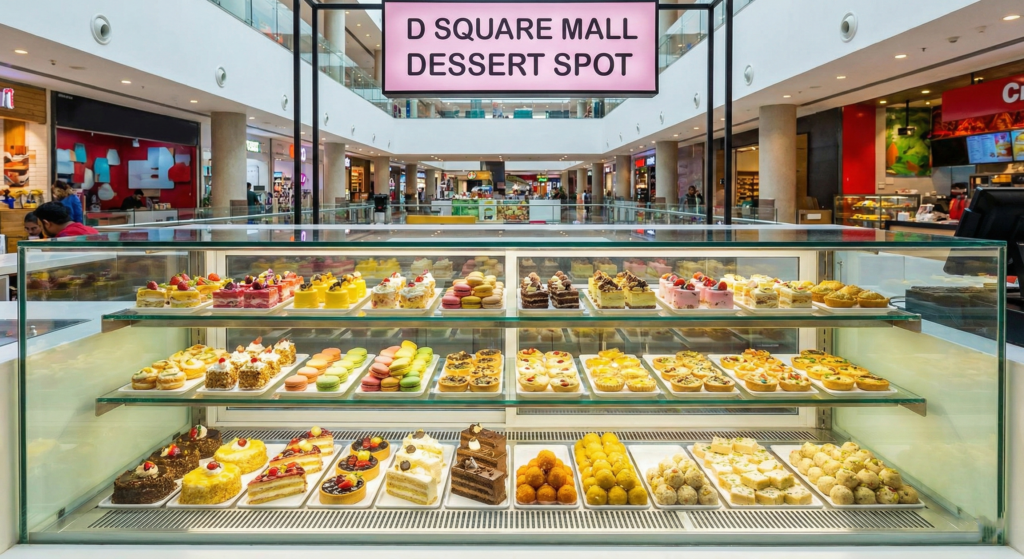 A mix of traditional Indian mithai