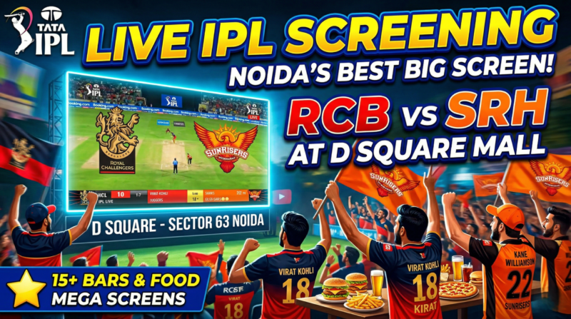 Live IPL screening Noida