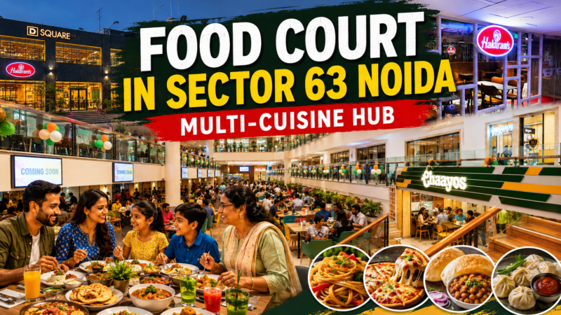Food court in Sector 63 Noida