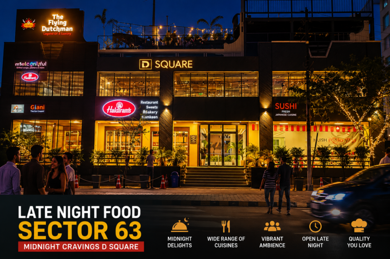 Late night food Sector 63 Noida