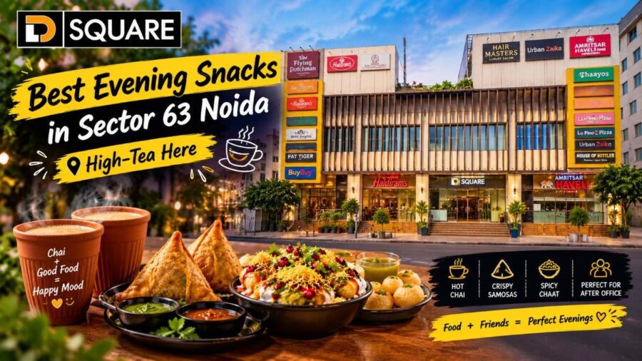 Best evening snacks in Sector 63 Noida