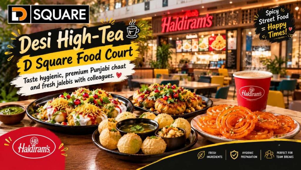 Spicy street food and best evening snacks in Sector 63 Noida.